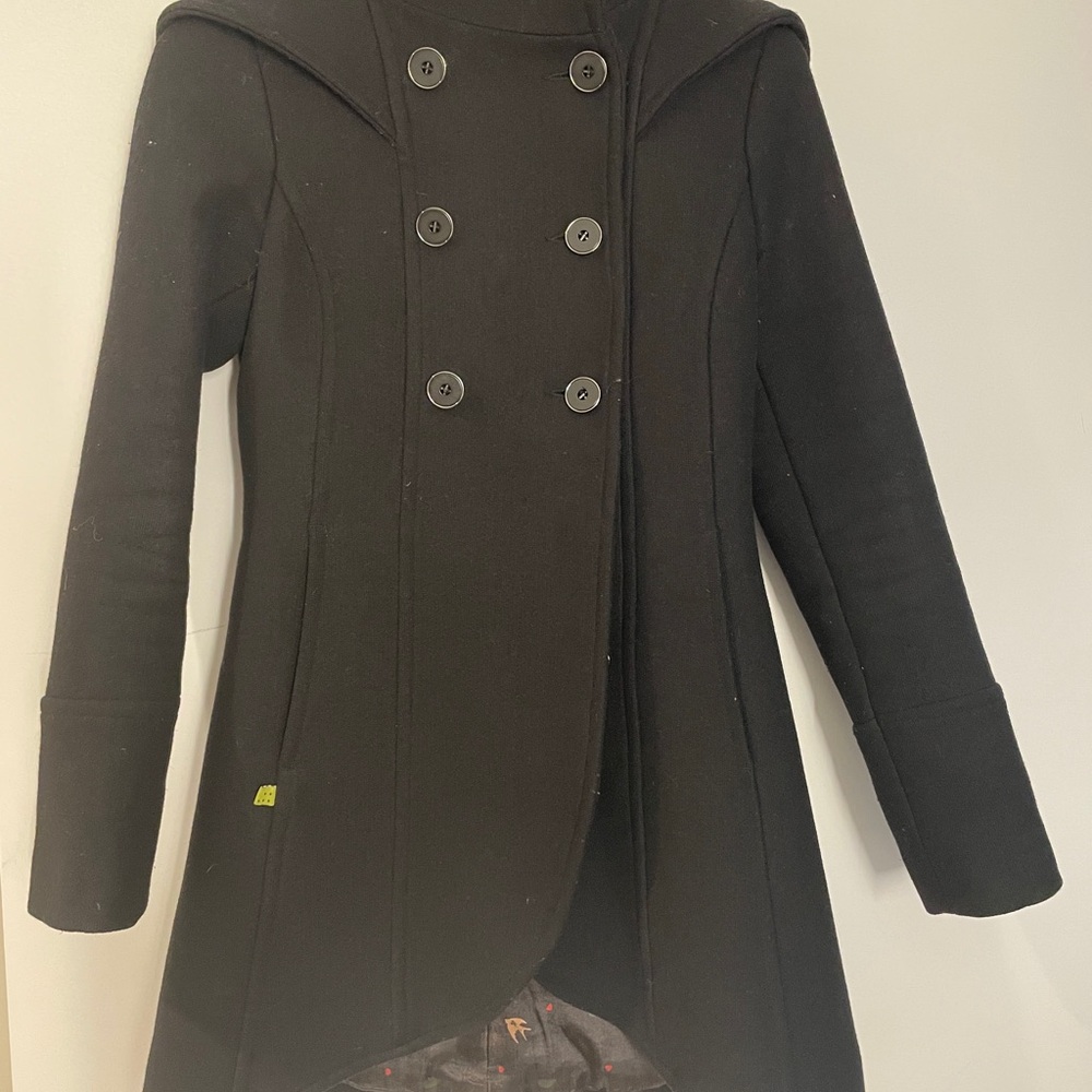 Soia & Kyo Black and Gold Patterned Jacket